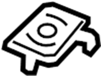 View LR027707 Sun Visor Clip Full-Sized Product Image