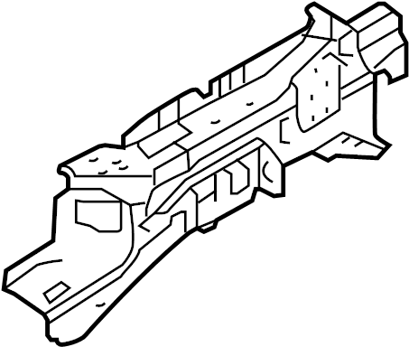 View LR086279 Body A-Pillar Reinforcement Full-Sized Product Image