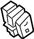 View LR025906 Door Lock Switch (Front) Full-Sized Product Image