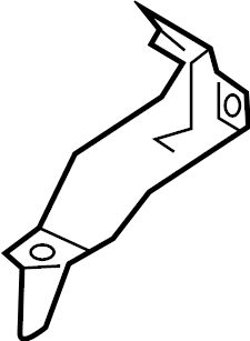 View LR126254 Fender Bracket (Front) Full-Sized Product Image