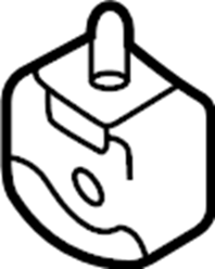 View LR134608 Exhaust System Hanger (Front, Rear) Full-Sized Product Image