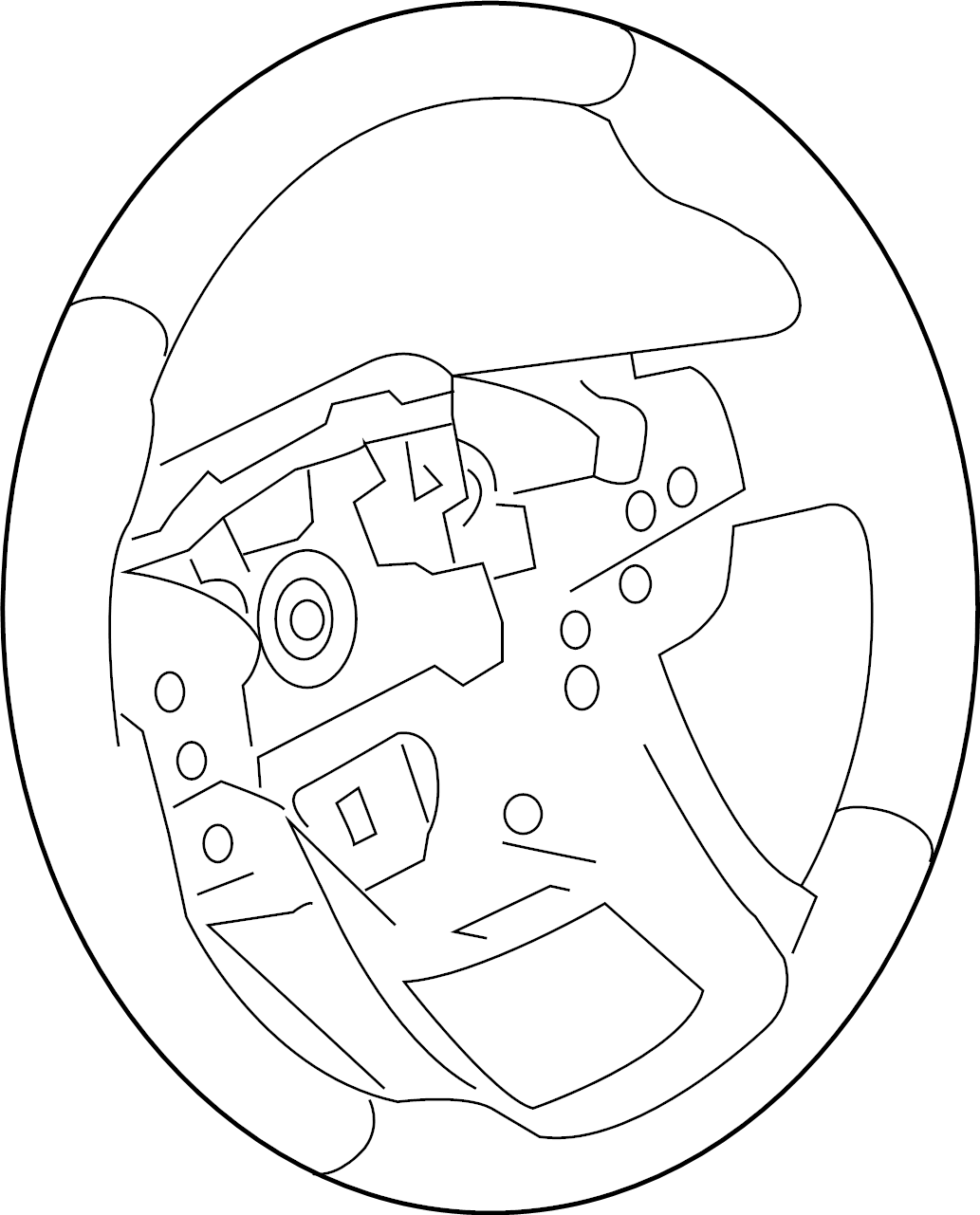 View LR115722 Steering Wheel Full-Sized Product Image