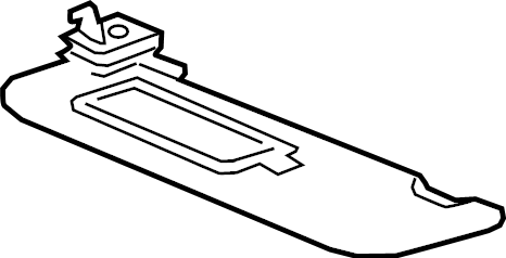 View LR122915 Sun Visor Full-Sized Product Image