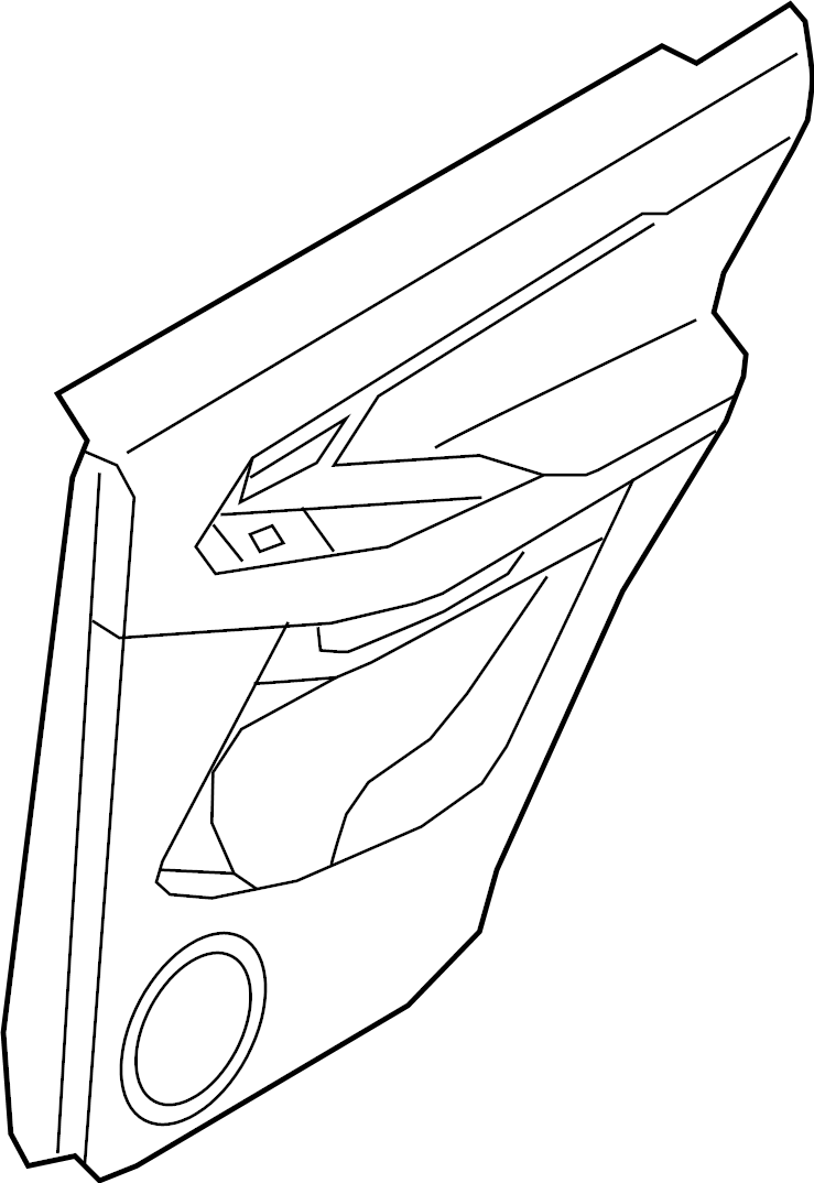 View LR114660 Door Interior Trim Panel Full-Sized Product Image