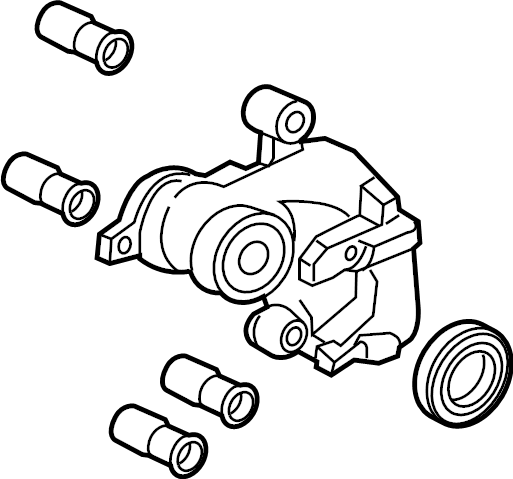 View LR139982 Disc Brake Caliper Full-Sized Product Image