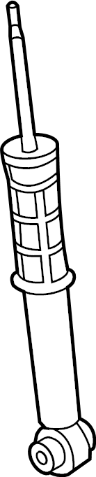 View LR154812 Suspension Shock Absorber Full-Sized Product Image