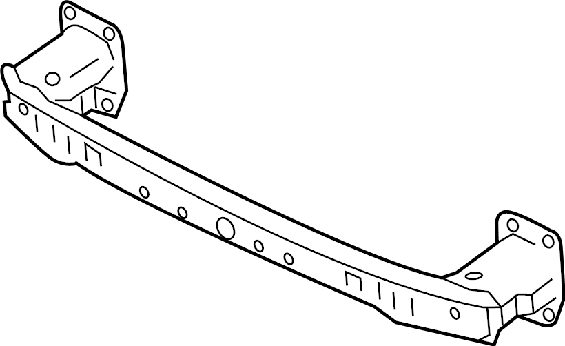 View LR059013 Bumper Impact Bar Full-Sized Product Image