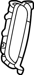 View LR127531 Bumper Cover Spacer Panel (Lower) Full-Sized Product Image