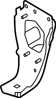 View LR096770 Bracket. Support.  Full-Sized Product Image