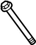 View LR027787 Bolt. Compressor. Steering. Pump. Power.  Full-Sized Product Image