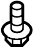 View PYG500050 Screw. Bolt. Shield. Heat. (Lower) Full-Sized Product Image