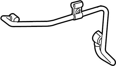 View LR087725 Water. INLET. Hose. Coolant.  Full-Sized Product Image