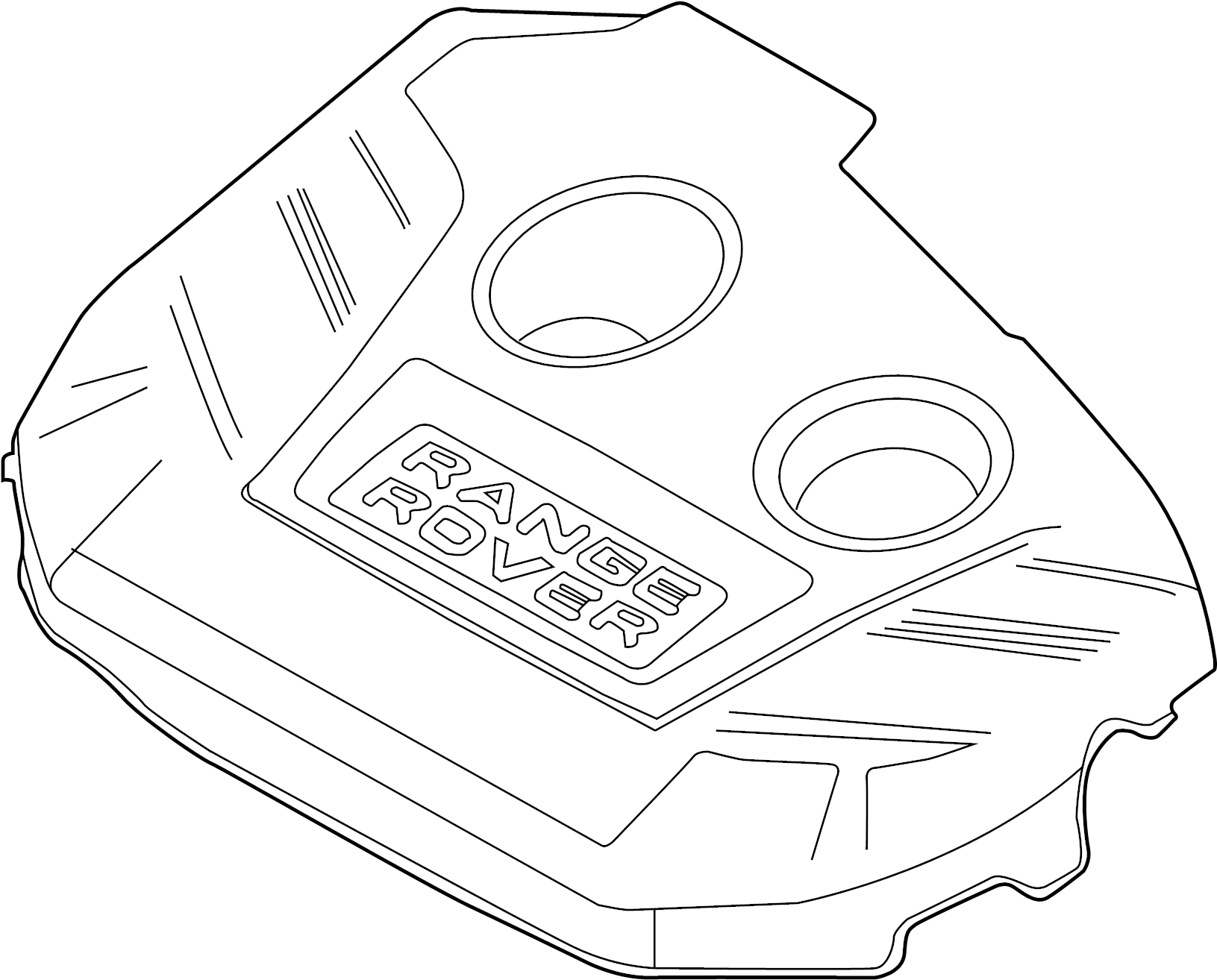 View LR039520 Engine Cover Full-Sized Product Image