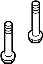View LR024150 Suspension Control Arm Bolt (Rear, Upper, Lower) Full-Sized Product Image