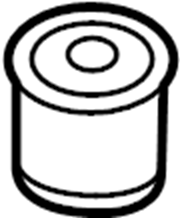 View LR003940 Suspension. Insulator. Bushing. Crossmember. (Rear) Full-Sized Product Image