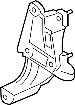 View LR105649 Differential Mount Bracket Full-Sized Product Image
