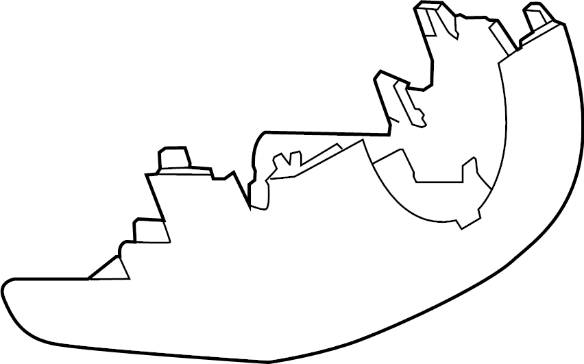 View LR187220 Steering Column Cover (Lower) Full-Sized Product Image