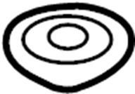 View LR002266 Washer Fluid Reservoir Cap Full-Sized Product Image