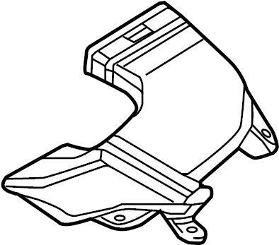 View LR061431 Instrument Panel Air Duct Full-Sized Product Image