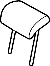View LR065775 Headrest Full-Sized Product Image