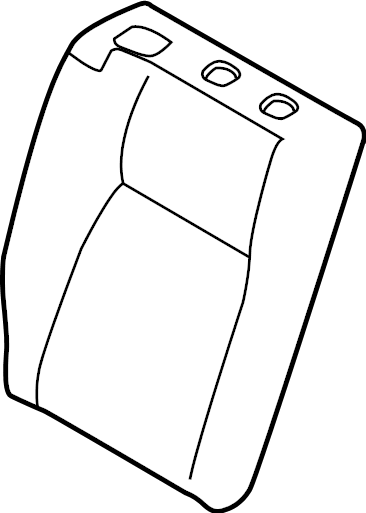 View LR058931 Seat Back Cushion Cover (Rear) Full-Sized Product Image