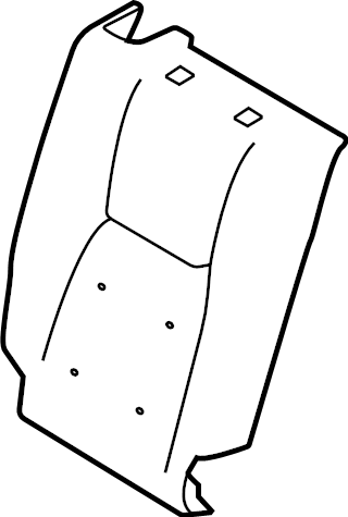 View LR097568 Seat Back Cushion (Rear) Full-Sized Product Image