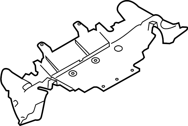 View LR137499 Bumper Cover Heat Shield (Rear) Full-Sized Product Image