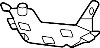 View LR138578 Bumper Cover Reinforcement (Lower) Full-Sized Product Image