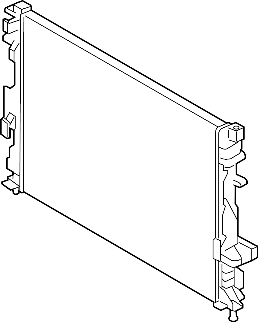 View LR135901 Radiator Full-Sized Product Image
