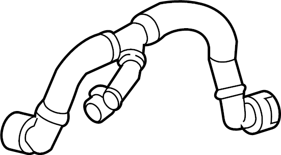 View LR094103 Radiator Coolant Hose (Upper) Full-Sized Product Image