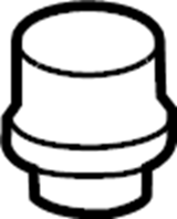 View LR000242 Radiator Insulator (Rear, Upper, Lower) Full-Sized Product Image