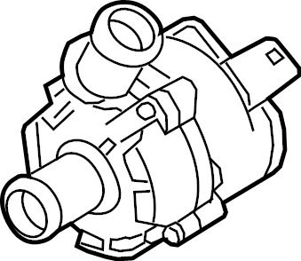 View LR166720 Engine Auxiliary Water Pump Full-Sized Product Image