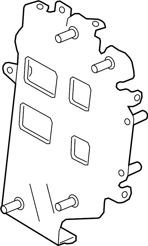 View LR114113 Intercooler Bracket Full-Sized Product Image