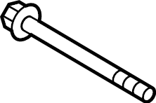 View RYG500570 Bolt. Mount. Screw. Bracket. Strut. (Front, Upper) Full-Sized Product Image