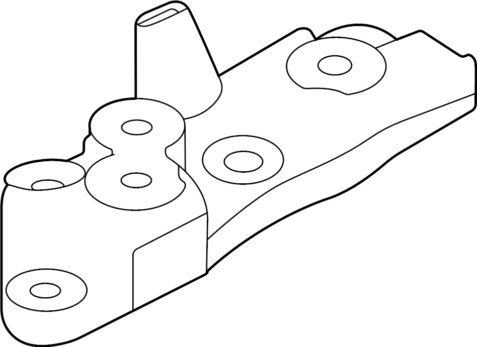 View LR137038 Automatic Transmission Mount Bracket Full-Sized Product Image