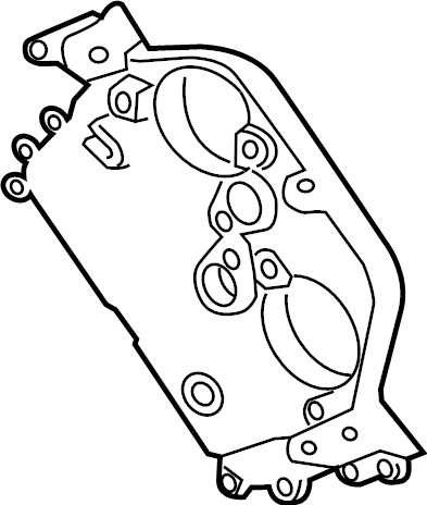 View LR032086 Engine Timing Cover (Front, Upper) Full-Sized Product Image