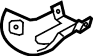 View LR092889 Shield. Heat. EX. Catalytic Converter. Exhaust.  Full-Sized Product Image