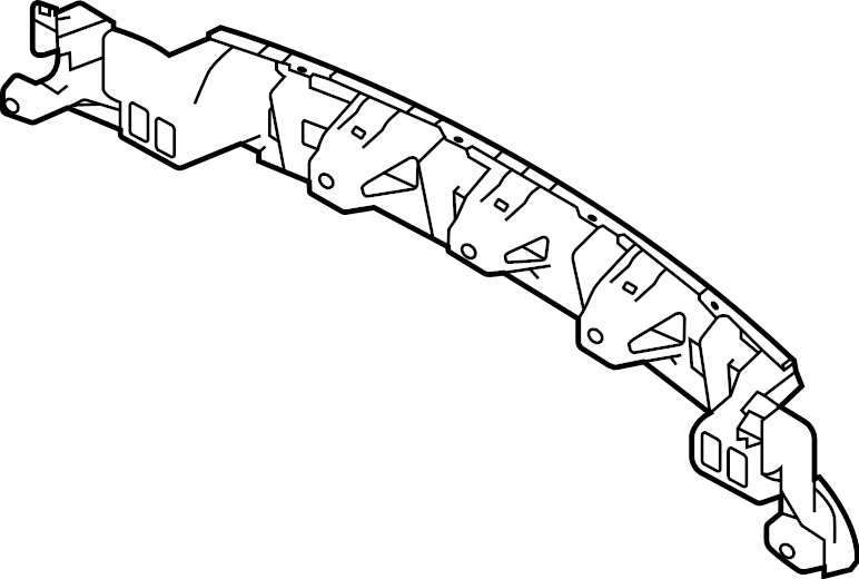 View LR138274 Bumper Cover Bracket Full-Sized Product Image