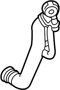 View LR166362 Radiator Coolant Hose (Upper, Lower) Full-Sized Product Image
