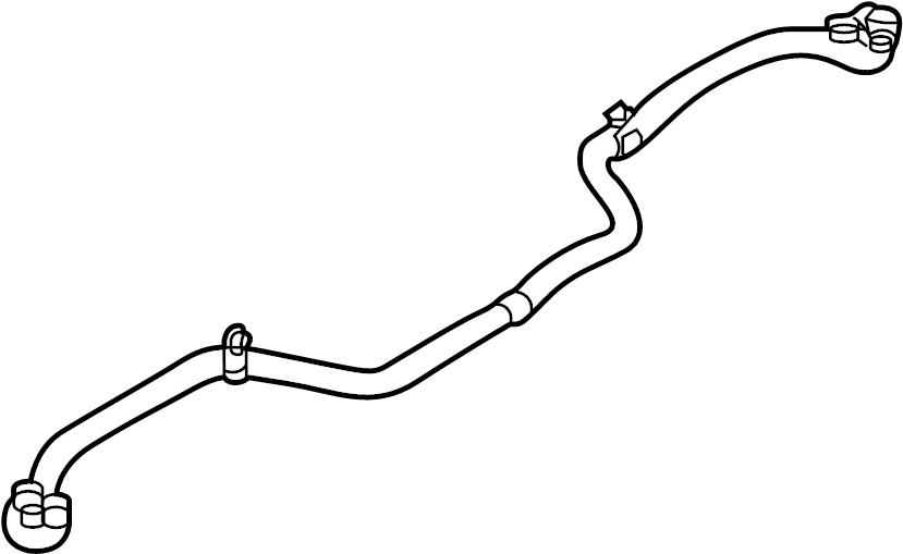 View LR115163 Hose. Coolant. Water. Connector. Engine. Radiator.  Full-Sized Product Image