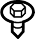 View RYG500800 Bolt. Shield. Screw. Heat. (Upper) Full-Sized Product Image