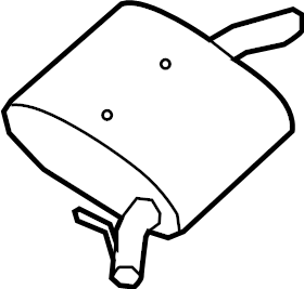 View LR126089 Exhaust Muffler (Rear) Full-Sized Product Image