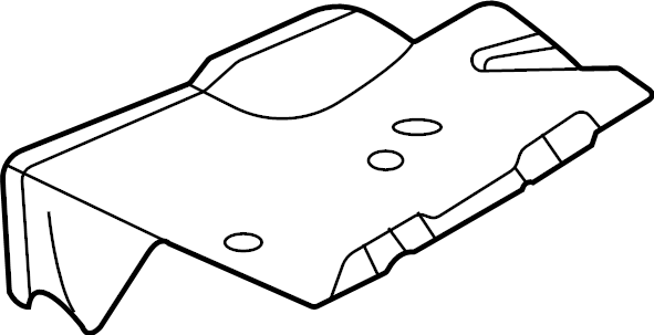 View LR083675 Floor Pan Heat Shield (Rear) Full-Sized Product Image
