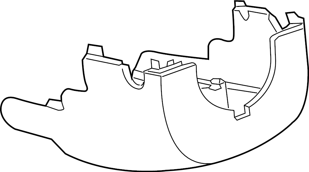 View LR170513 Steering Column Cover (Lower) Full-Sized Product Image