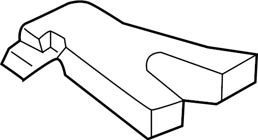 View LR142254 Instrument Panel Air Duct (Rear, Lower) Full-Sized Product Image