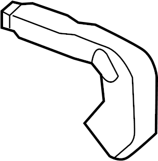View LR100586 Instrument Panel Air Duct Full-Sized Product Image