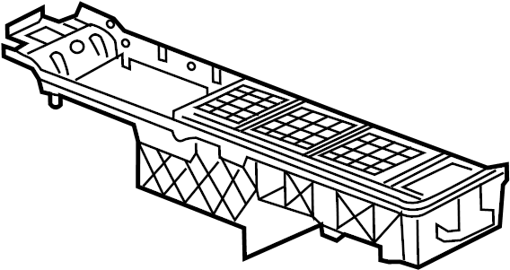 View LR104906 Console Cup Holder (Rear) Full-Sized Product Image