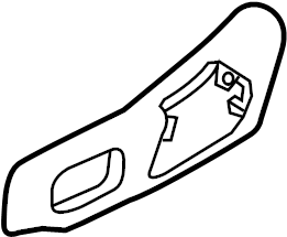 View LR080708 Seat Trim Panel (Front) Full-Sized Product Image
