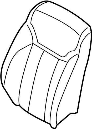 View LR142761 Seat Back Cushion Cover Full-Sized Product Image