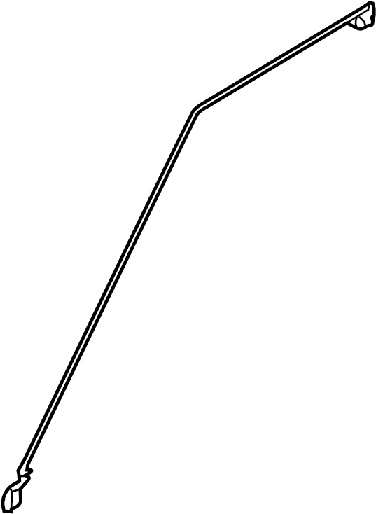 View LR137664 Door Seal (Front, Upper) Full-Sized Product Image